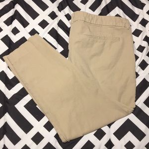 Khaki Pixie Pants